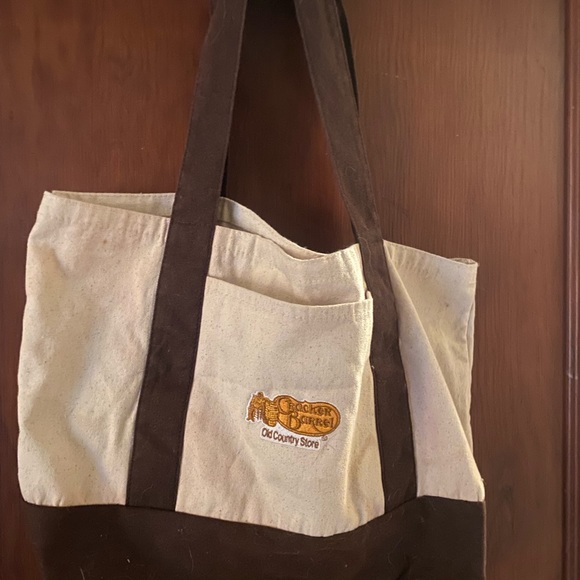 Cracker Barrel Bags Euc Cracker Barrel Tote Bag Poshmark